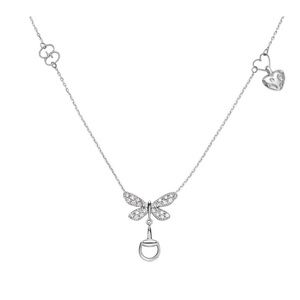 Gucci 925 Sterling Silver Butterfly Pendants